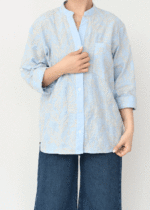 شومیز گلدوزی لینن - Image 4