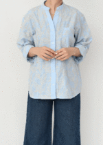 شومیز گلدوزی لینن - Image 5