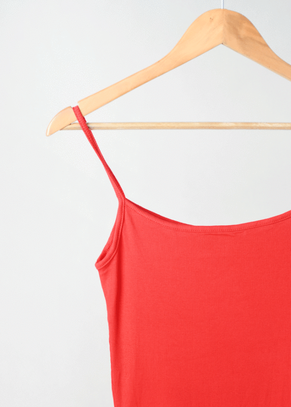 پیراهن کبریتی بندی قرمز - Image 3