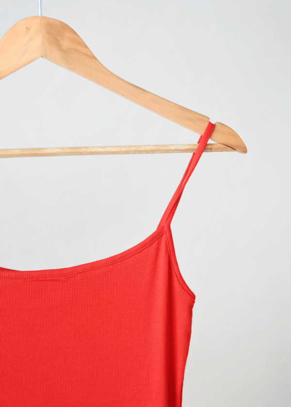 پیراهن کبریتی بندی قرمز - Image 2