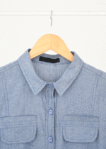 پیراهن جین کمربند دار - Image 7