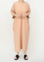 پیراهن بلند آستین پاکتی - Image 4