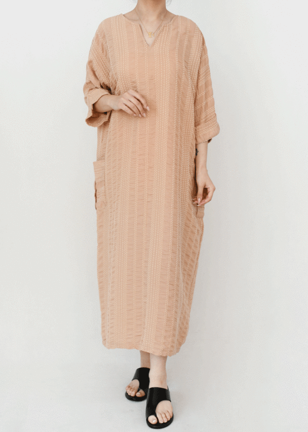 پیراهن بلند آستین پاکتی - Image 7