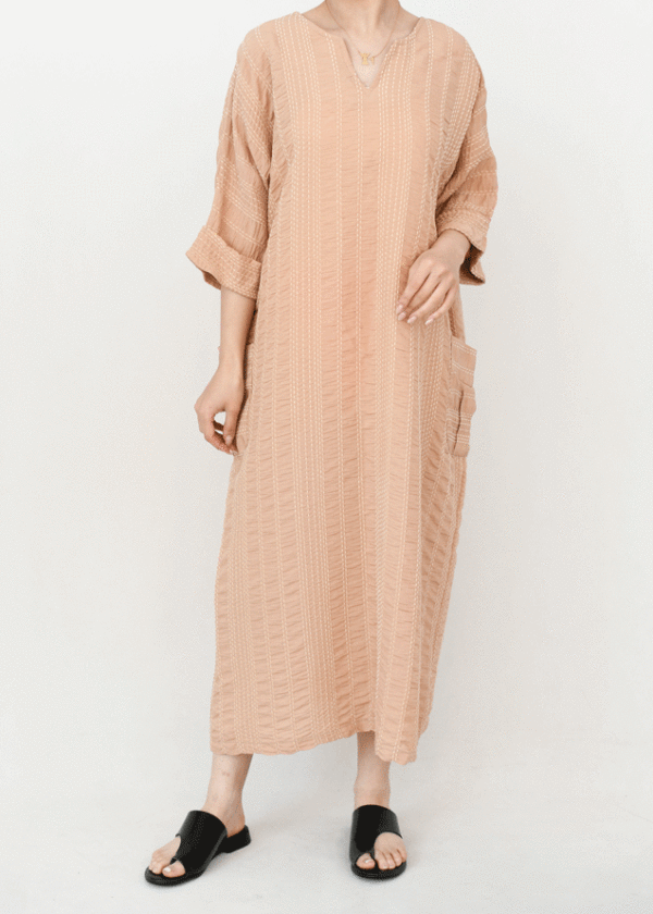 پیراهن بلند آستین پاکتی - Image 6