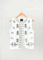 ژیله گلدوزی سبز