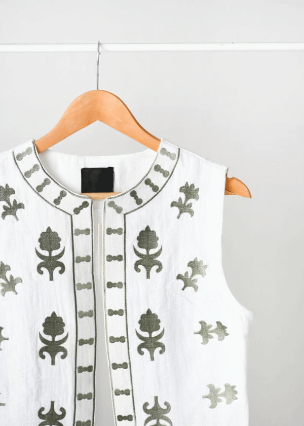 ژیله گلدوزی سبز - Image 2