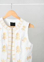 ژیله گلدوزی کرم - Image 2