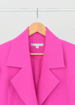 کت بغل چاکدار صورتی - Image 2