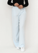 شلوار بگ پشت کش نیوسل آبی روشن - Image 3