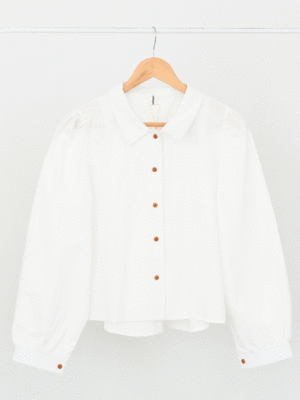 شومیز یقه دار