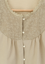 شومیز دور یقه دانتل - Image 5