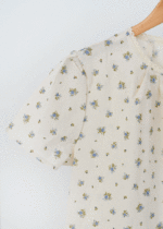 شومیز گل گلی و اسکرانچی - Image 5