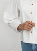 شومیز یقه دار - Image 8