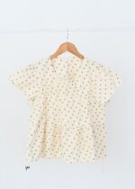 شومیز گل گلی و اسکرانچی - Image 3