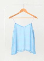 تاپ حریر بندی طرح دار