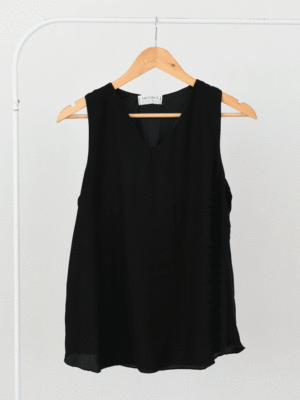 تاپ حریر آستر دار حلقه ای