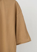 تیشرت مردانه لانگ نسکافه ای - Image 3