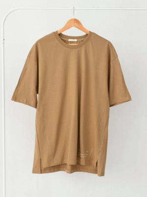 تیشرت مردانه لانگ نسکافه ای