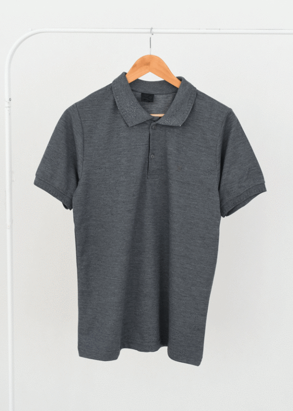 تیشرت-مردانه-یقه-دار-ارتی--(33) تیشرت جودون یقه دار مردانه طوسی - Image 1