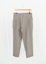 شلوار بزایاق پاکتی خاکی