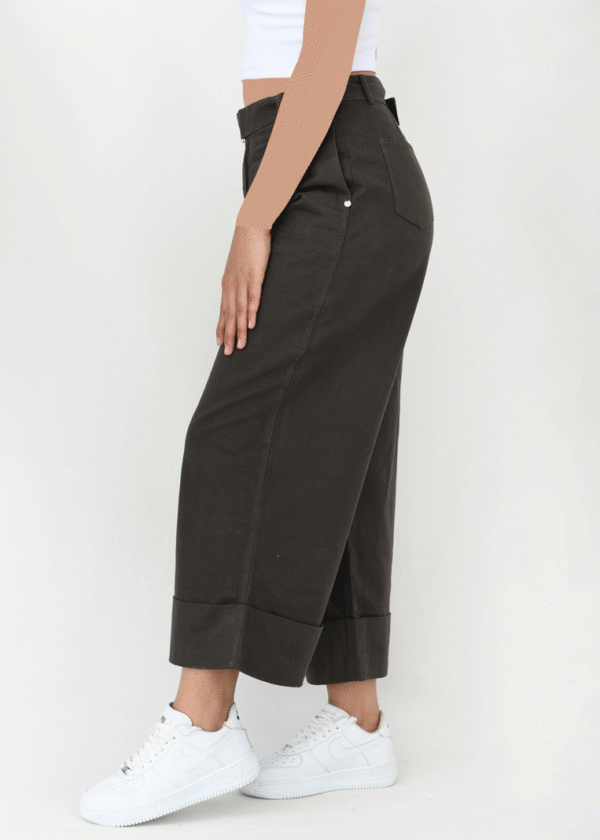 شلوار کتان برمودا - Image 3