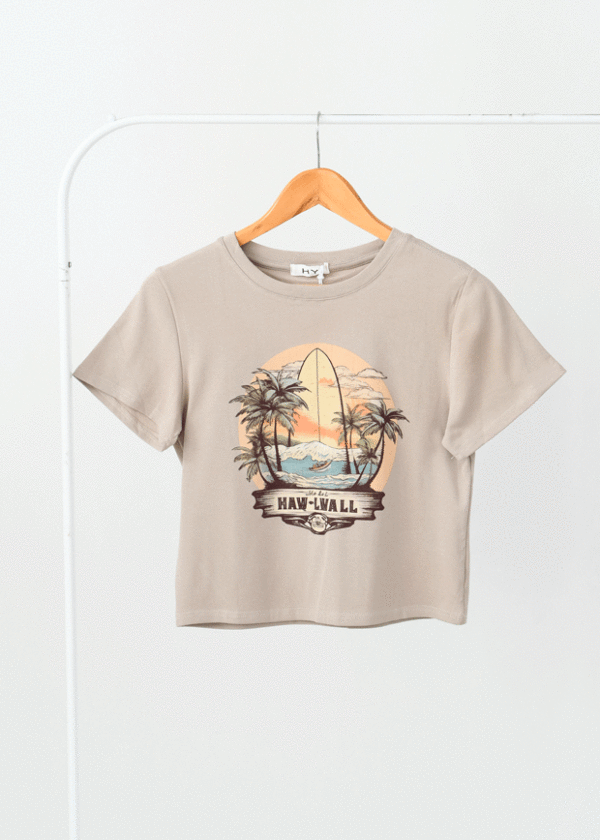 تیشرت هاوایی وارداتی - Image 1