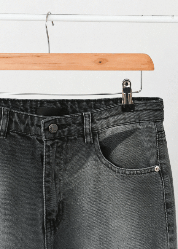 شلوار پاینن کات ذغالی روشن زارا - Image 6