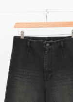 شلوار واید لگ ذغالی - Image 7