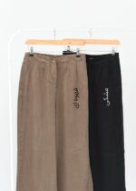 شلوار کتان نوفل پشت کش - Image 2