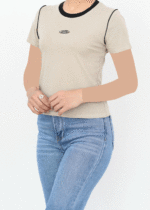 تیشرت یقه رنگی - Image 6