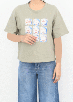 تیشرت طرح دار دورایمون وارداتی - Image 3