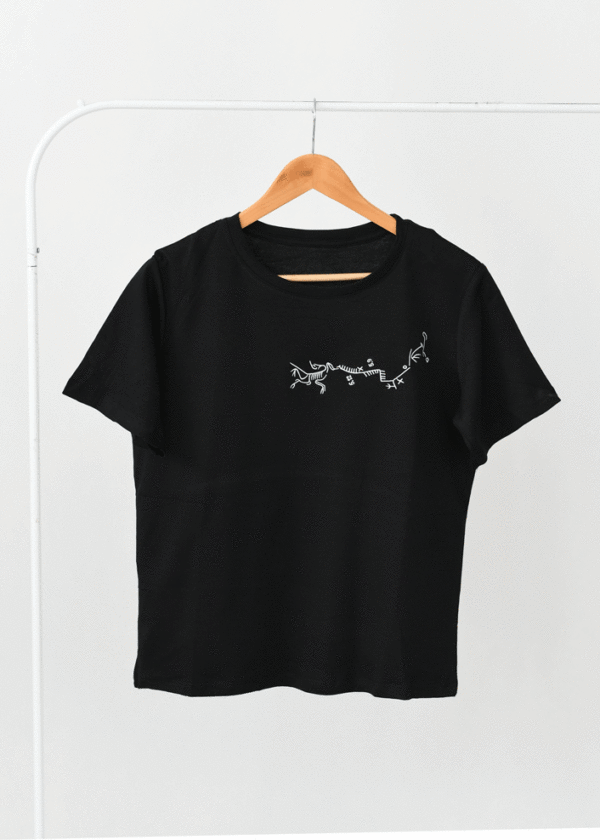 تیشرت-ساده--(3) تیشرت گلدوزی اسکلت وارداتی - Image 1