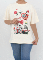 تیشرت تدی قلبی وارداتی - Image 3