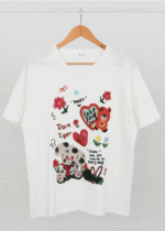 تیشرت تدی قلبی وارداتی