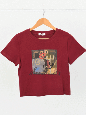 تیشرت طرح دار وارداتی