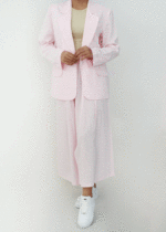 کت لینن رنگی جیب نما - Image 11