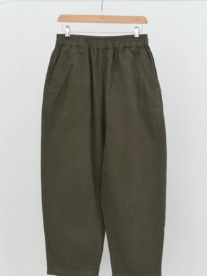 شلوار بالنی کتان بغل جیب