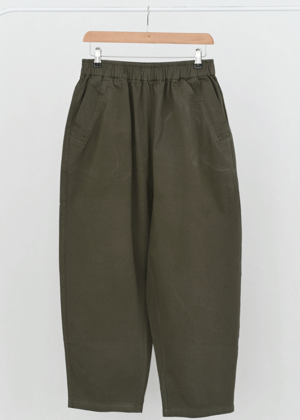 شلوار بالنی کتان بغل جیب - Image 1