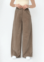 شلوار کتان نوفل پشت کش - Image 3