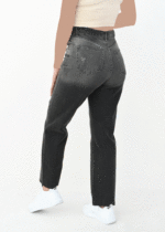 شلوار جین پایین کات استریت ذغالی زارا - Image 2