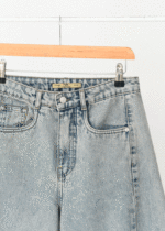 شلوار اسپانیش جین آبی کثیف - Image 6