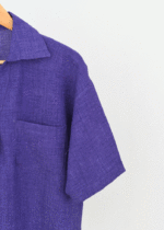 شومیز آستین سه ربع دکمه دار - Image 8