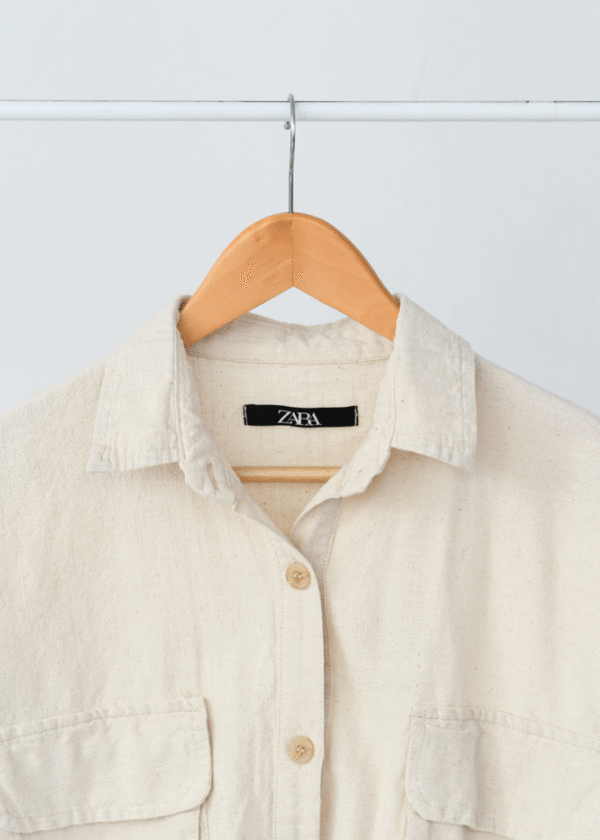 کت لینن زارا - Image 6