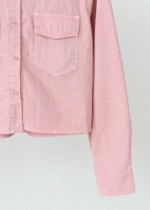 پیراهن جلو دکمه جیب دار - Image 7