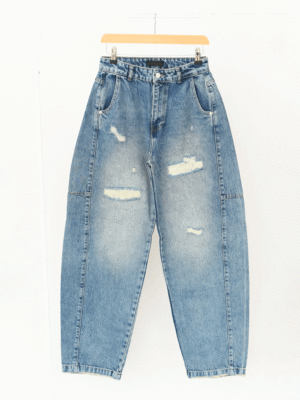 شلور جین بوی فرند زاپدار