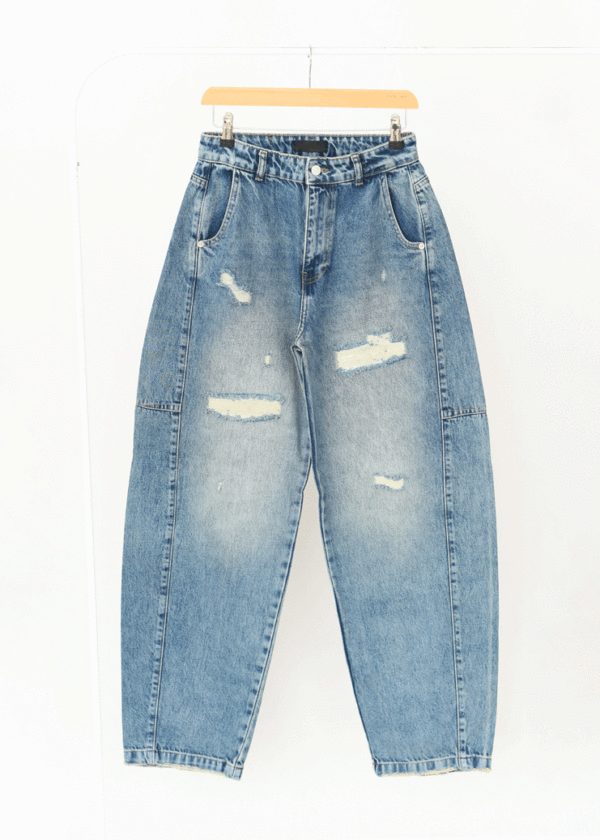 DSC_3716 شلور جین بوی فرند زاپدار - Image 1