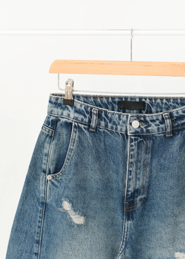 شلور جین بوی فرند زاپدار - Image 2