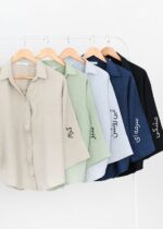 شومیز پلیسه رنگی - Image 2