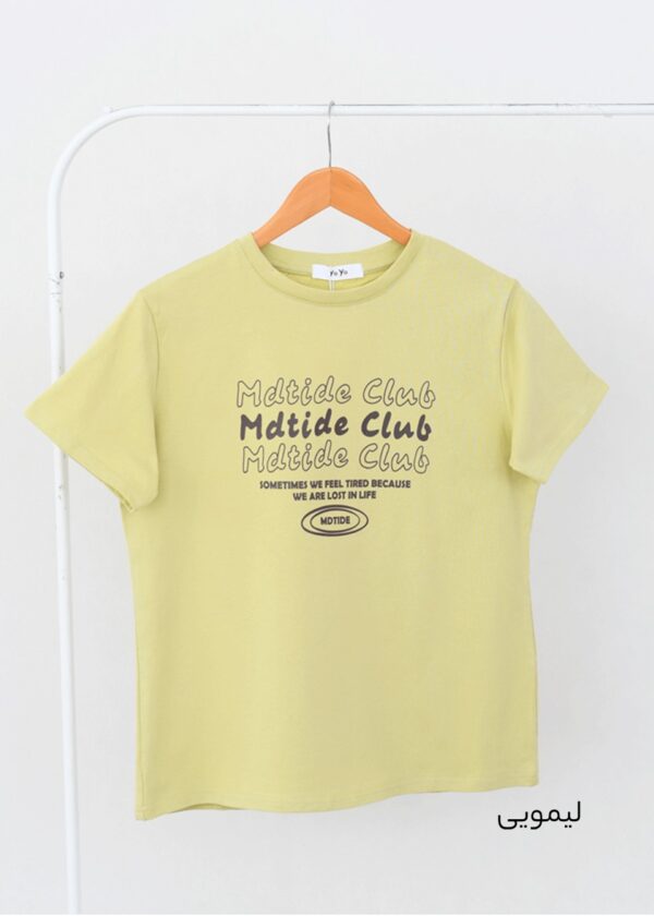 تیشرت طرح دار کلاب وارداتی - Image 3