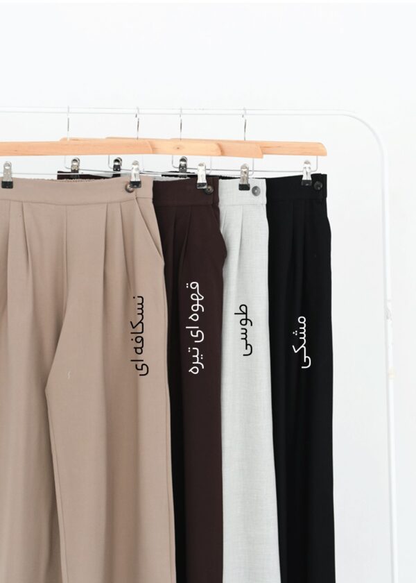 شلوار بغل کمر دکمه - Image 2